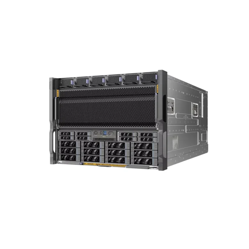 Dual 5th Gen Xeon AI Server 8U Rackmount 8 GPU H20 3TB DDR5 400G NDR High Performance Computing Node for LLM Training Deep