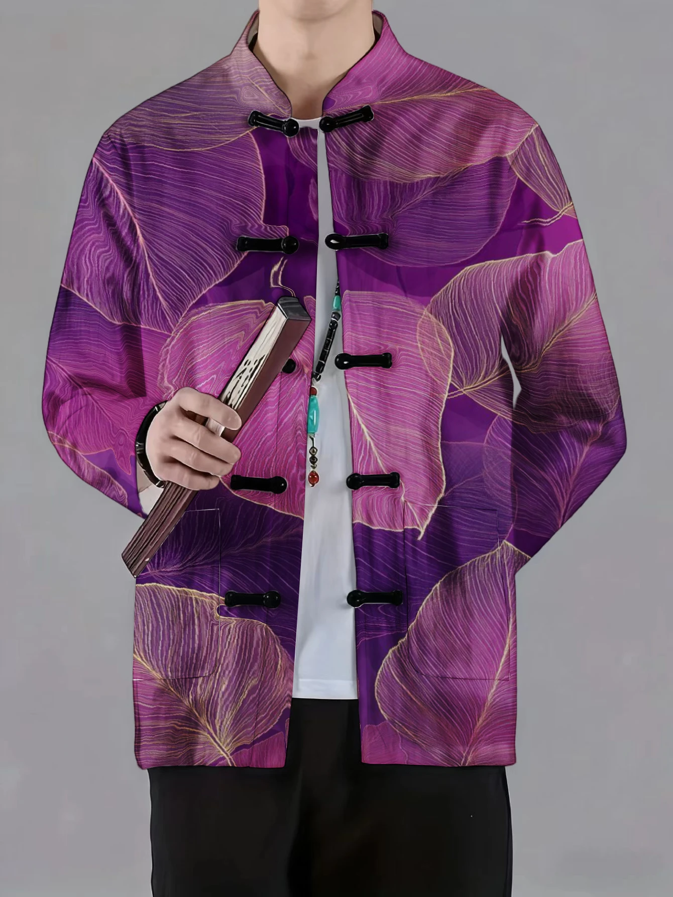 Veste pour homme à col mandari - Vintage Collectible Marbles avis et prix