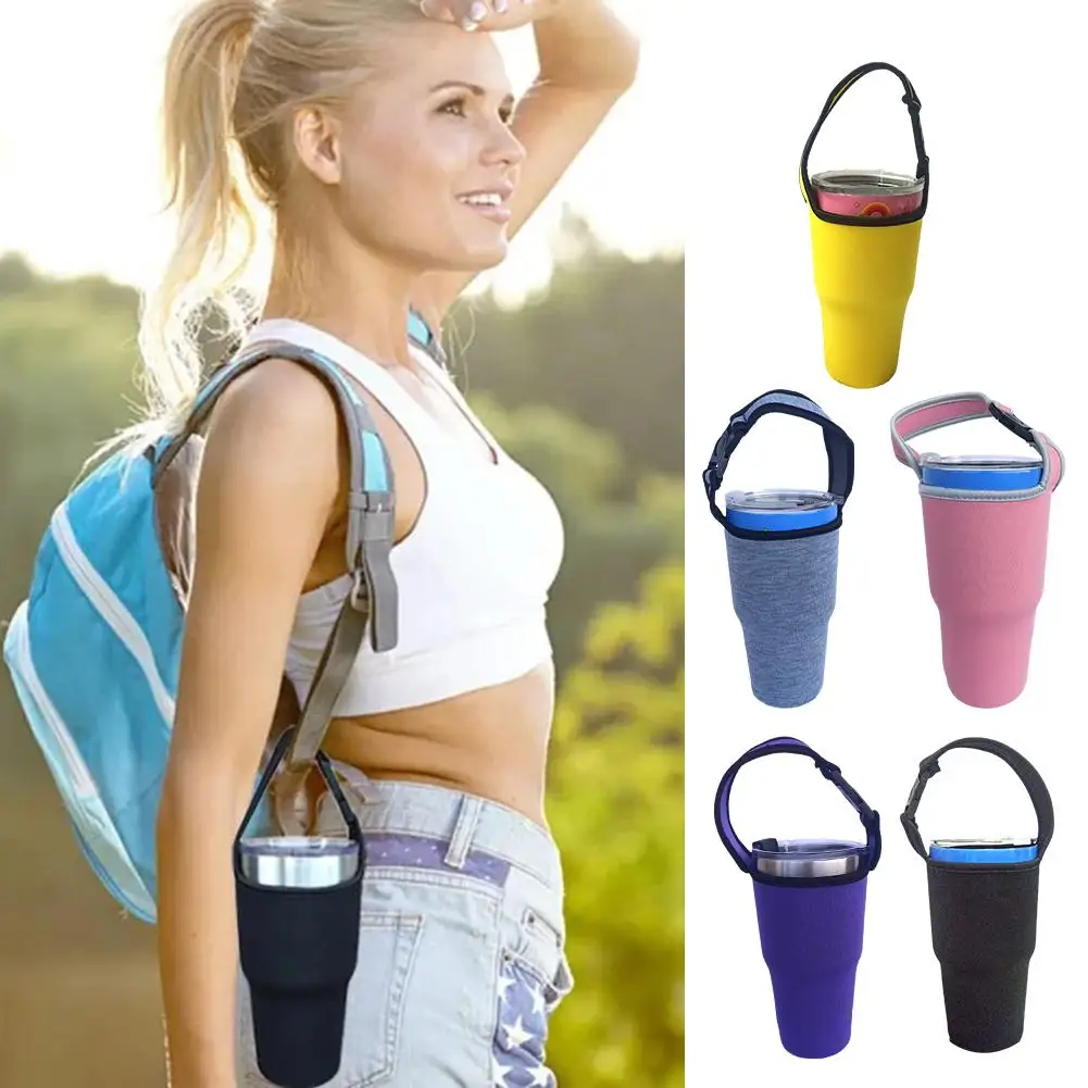 Tumbler Case Holder Bag For 30OZ Ice Bar Cup Cup Cover Portable Water Bottle Case Sleeve Bottle Bag Outdoor Accessories V8D2