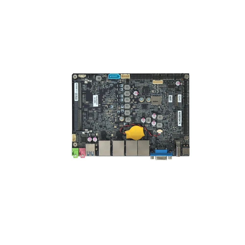 ELSKY M12GSE 4-inch Motherboard 12th/13th Gen  U/P/H Series CPU 2/3/4 LAN Optional 4K Triple Display Expansion