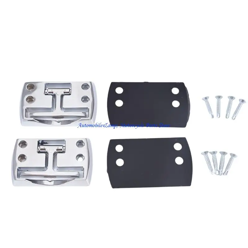 

H7BD 2 шт. Устойчивая к ржавчине складная система крюков для грузовых автомобилей и прицепов