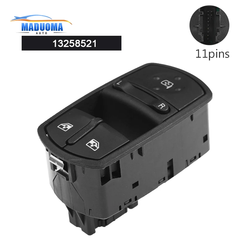 New Window Switch Car Accessories High Quality 11pins 13258521 3258521AA 315625731 For Opel 2006 2007-2014 Auto Accessorie