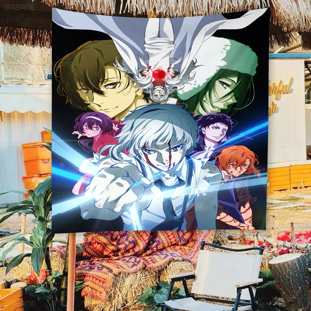 Bungou Stray Dogs Anime Large Size Shop Art Promotion Advertising Booth Flag Hanging Banners