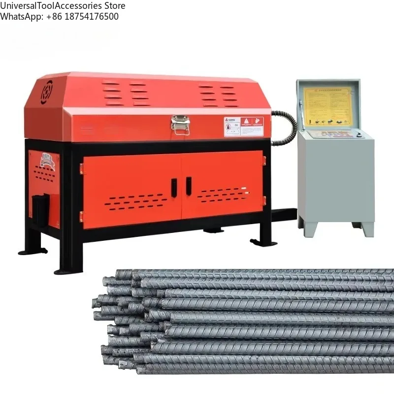 Automatic Rebar Straightening Machine Automatic Steel bar Straightening and Cutting Machine