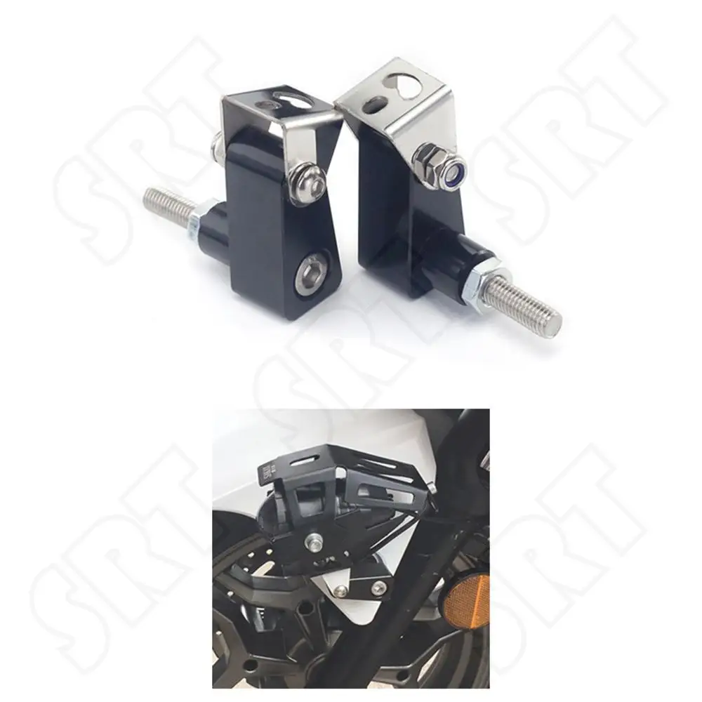 Fits for BMW F800R F800GT F900R F900XR S1000R S1000XR Motorcycle Front Fender Lower Fork Fog Light Spotlights Mount Bracket