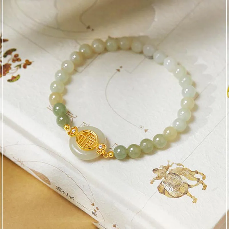Natural Hetian Jade Bracelet for Women Bracelet Exquisite Elegant Simple High-grade Sexy Young Girls Fashion Jewelry
