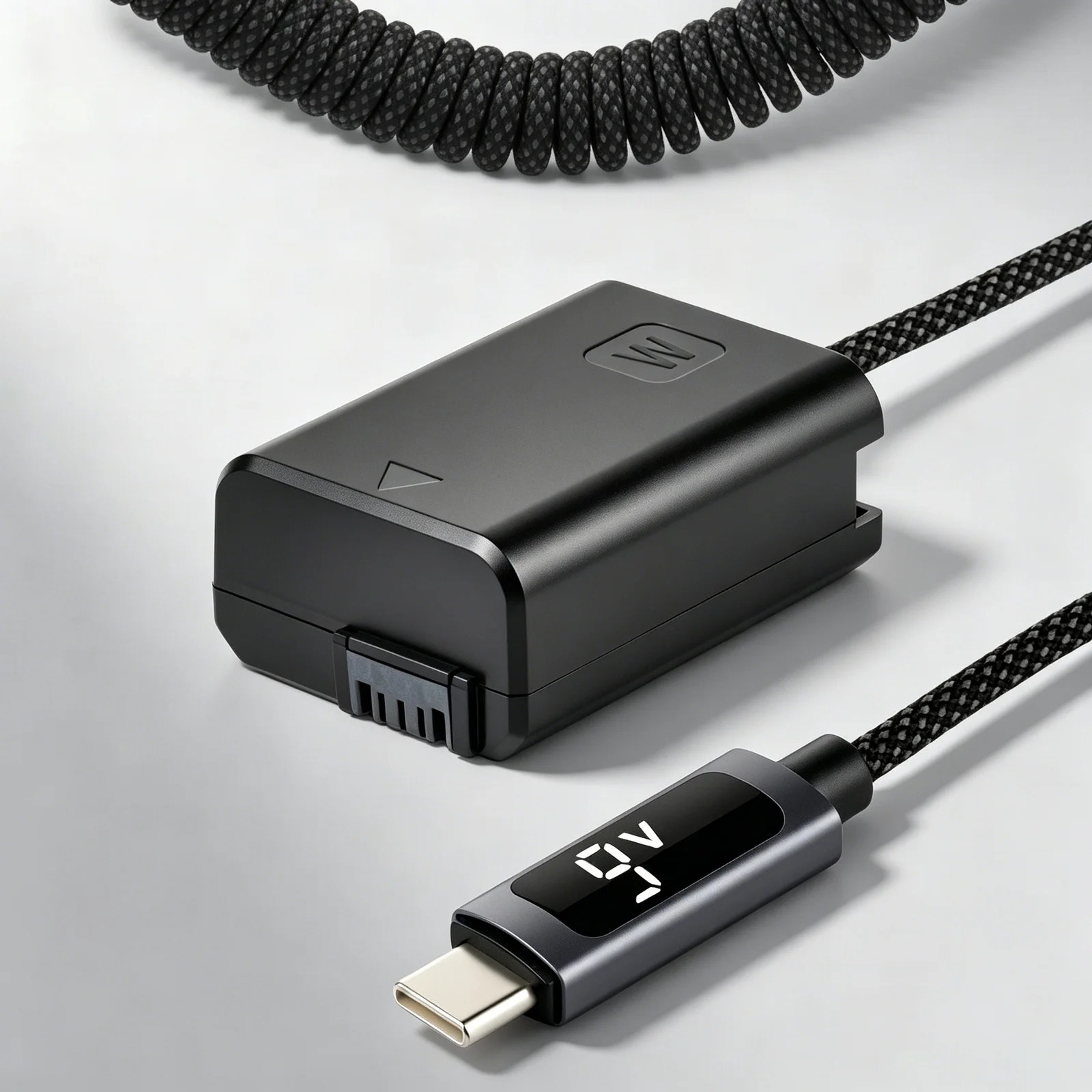 Batmax NP-FW50 Dummy Battery USB-C PD 9V Power Supply for Sony ZV-E10 A6500 A6400