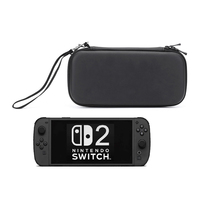 Portable Switch 2 EVA Carrying Case Protective Cover Storage Bag w/ Strap Compatible Nintendo Switch 2 Game Console Accessories