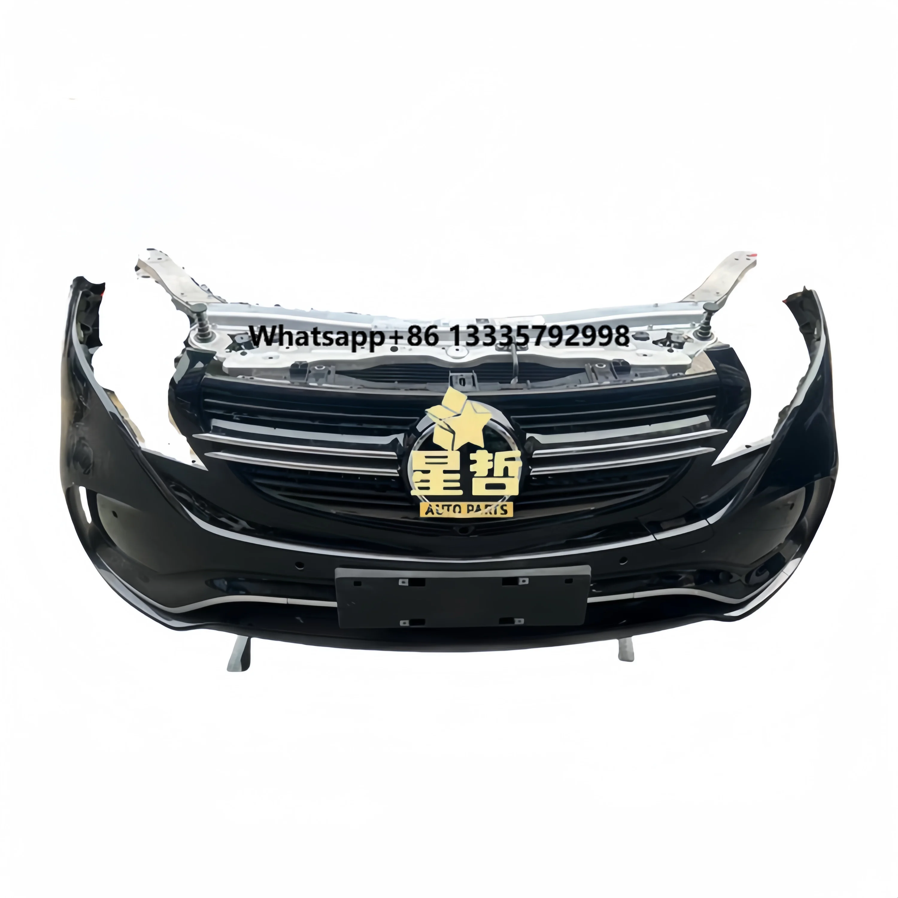 

High Quality Used Front End Condenser Grille for MercedesBenz EQC 293 Front Bumper Assembly
