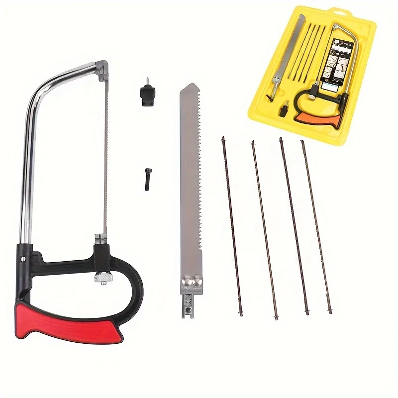 1 Set of Multifunctional Mini Saw Set Multipurpose Small Hack Model Woodworking Line Manual Magic Saw Woodworking Saw