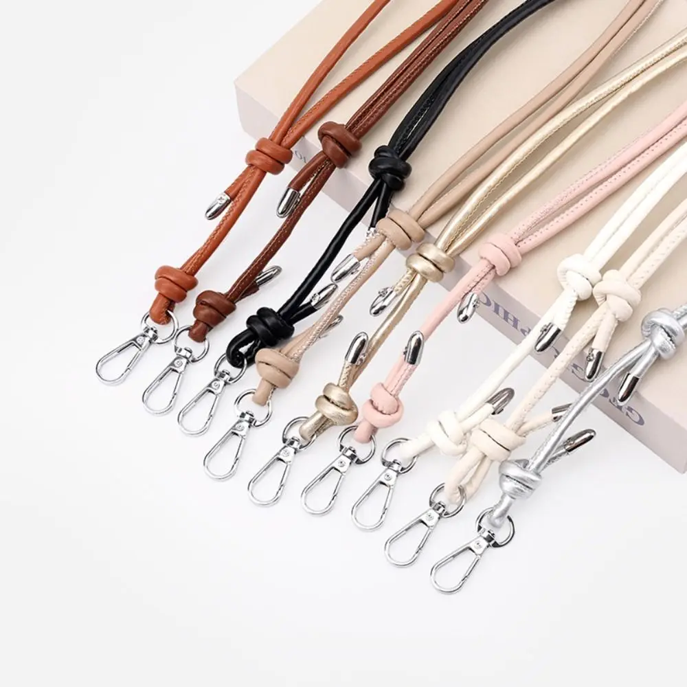 

Fashion PU Leather Leather Shoulder Strap Adjustable Solid Color Bag Strap DIY Replacement Waterproof Handbag Belt Women Girls