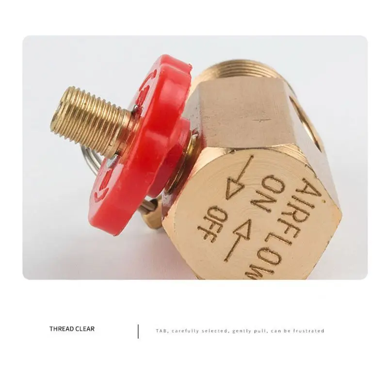 ABZC-Air Tank Repair Kit W/Safety Valve, Pressure Gauge And 4 Feet Air Tank Hose Assembly Kit For Portable Carry Tank