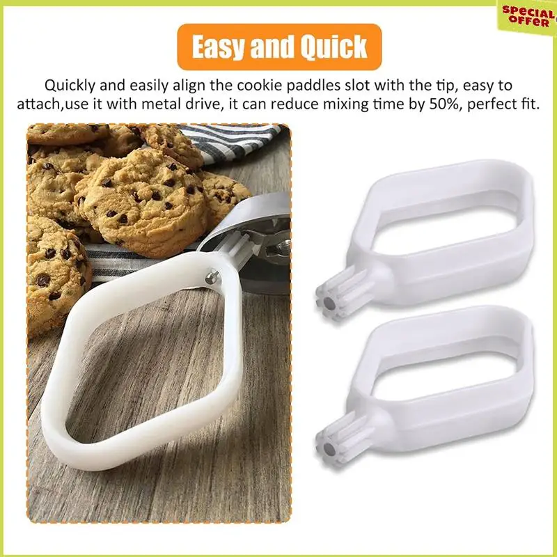 A34R Cookie Paddles For  Universal Kitchen Machine-For Use With Metal Drivers For  Universal And Plus Mixers