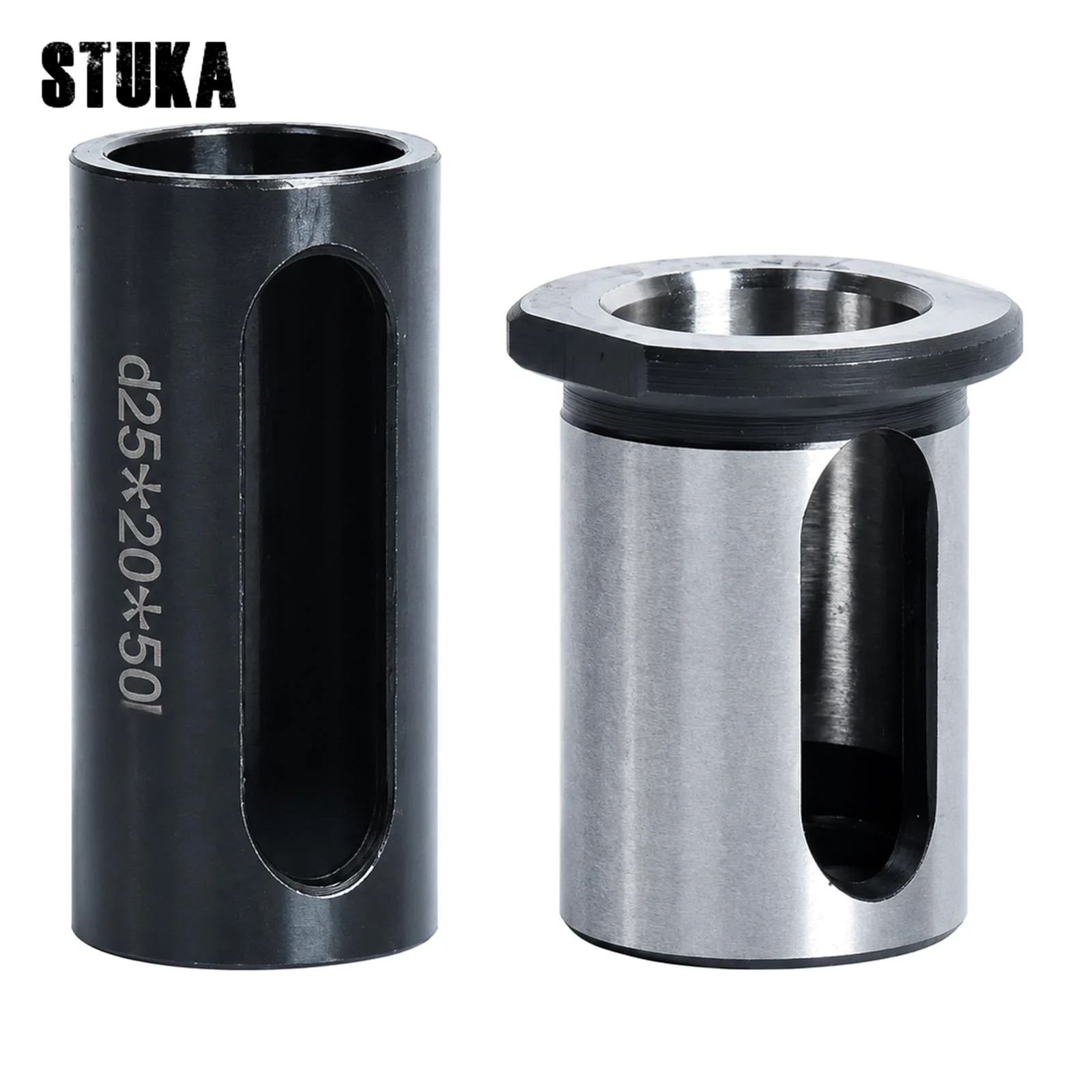 Stuka Swiss-Type Lathe Main & Sub-Spindle Reducing Sleeves for Tsugami Star Through  Blind-Hole Tool Holder Adapter Bushings - view 2