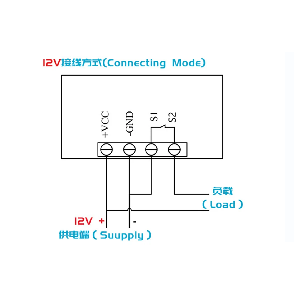 W3230 DC 12V 24V 110V 220V AC Digital Temperature Controller LED Display Thermostat With Heating Cooling Switch NTC Sensor