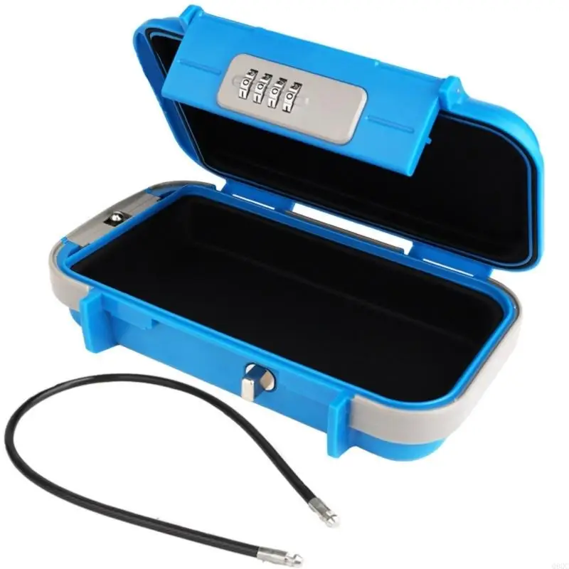 Safe Box Waterproof Travel Safe Box Case Security Case Lock Box Portable