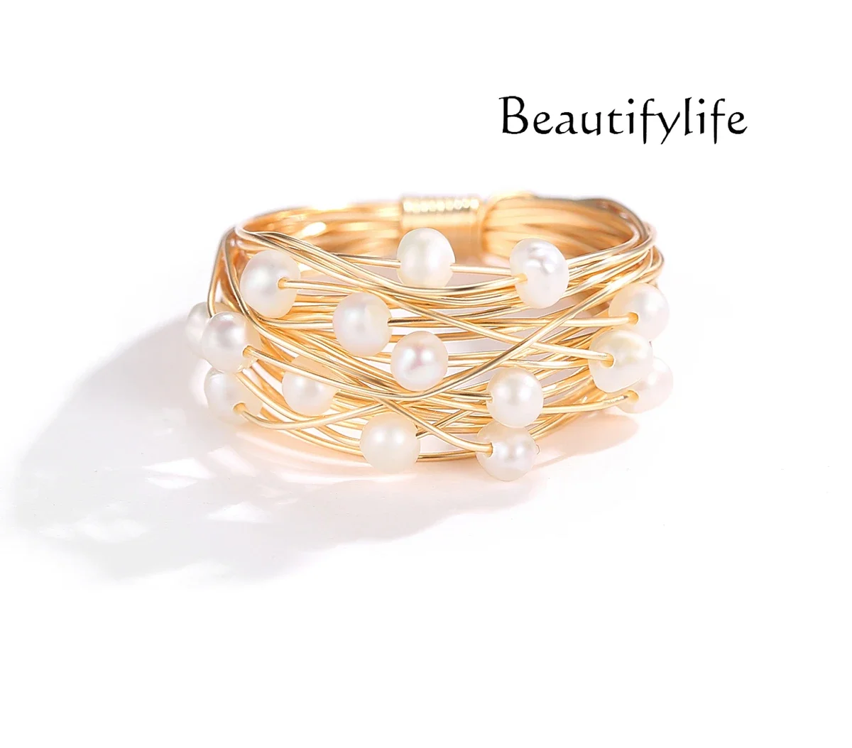 Stylish and simple niche minimalist tail ring holiday gift high-end light luxury daily