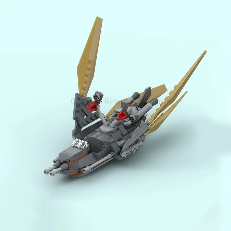 159 パーツ宇宙シリーズ海賊戦闘機モデルビルディングブロッククリエイティブテクニカルアセンブリレンガのおもちゃ子供クリスマス誕生日ギフト