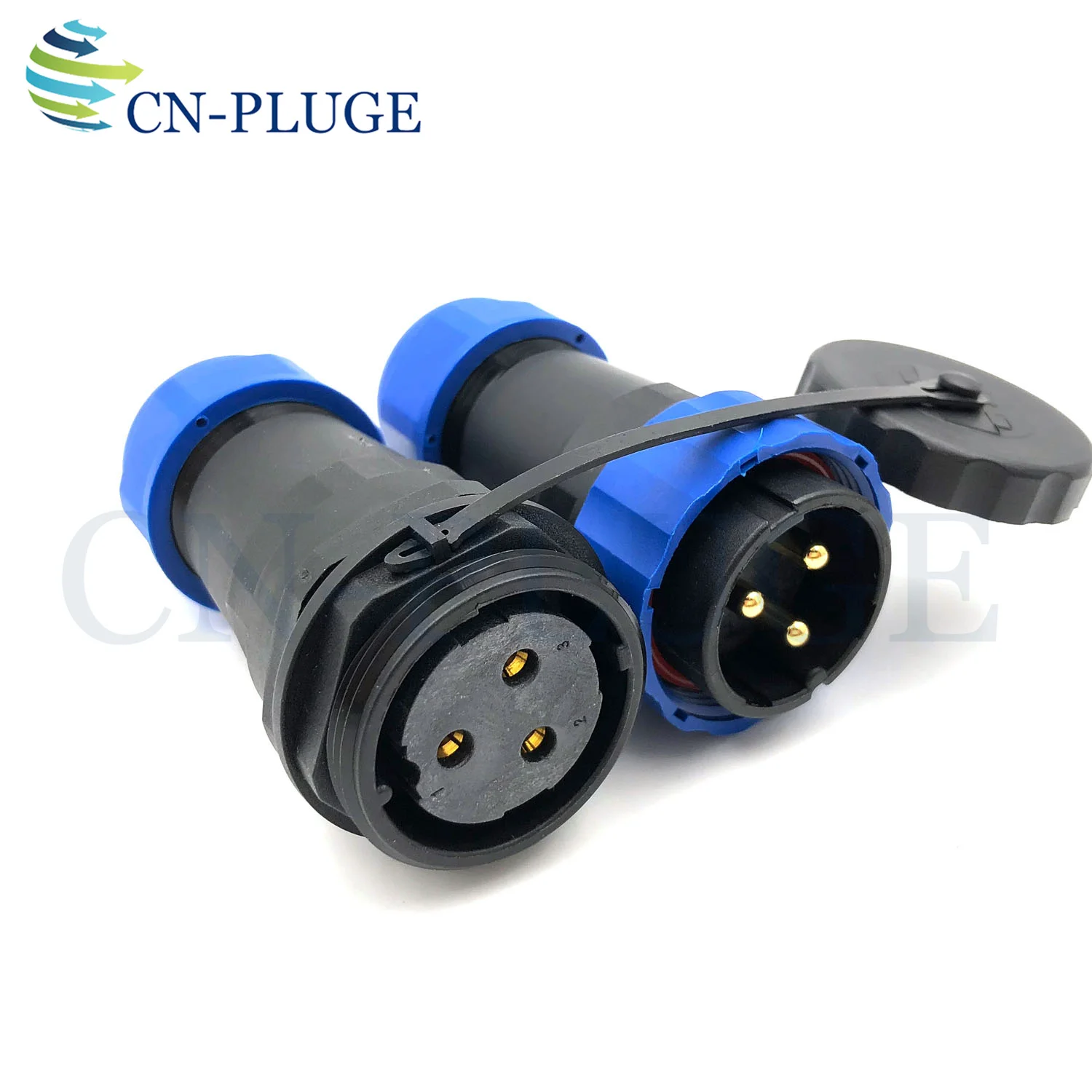 SD28 Series Cable Docking Socket Connector 2 3 4 5 6 7 8 9 10 12 14 16 19 22 24 26 Pin Industrial Outdoor Waterproof IP68