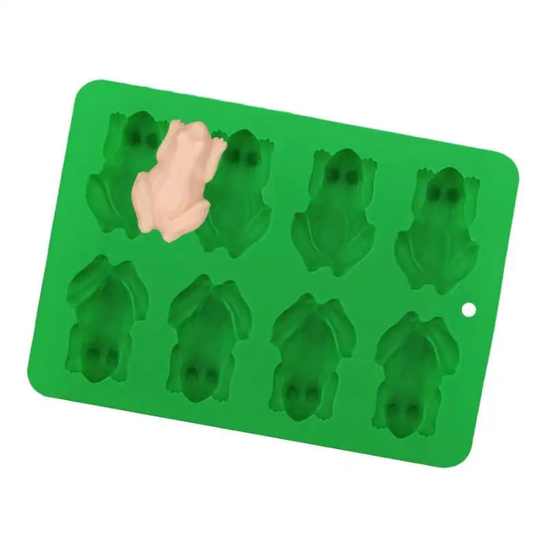 3D Frog Silicone Molds Fondant Candy Chocolate Mould Passover Frog Jello Plaster Epoxy Resin Crayons Cake Decorating Tools