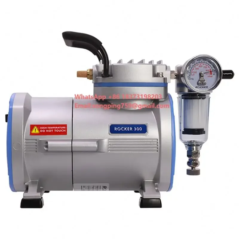 Lab Instrument Rotary Vane Vacuum Pump High Pressure Air Blower Vacuum Pump