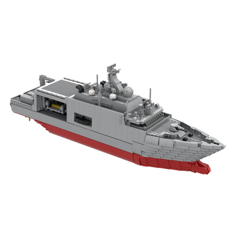 Militaire Warship Series Genic Leship importer nights MOC-152691 Collection Experts TariPuzzle Brick Toys, Cadeaux de Noël 1918PCs