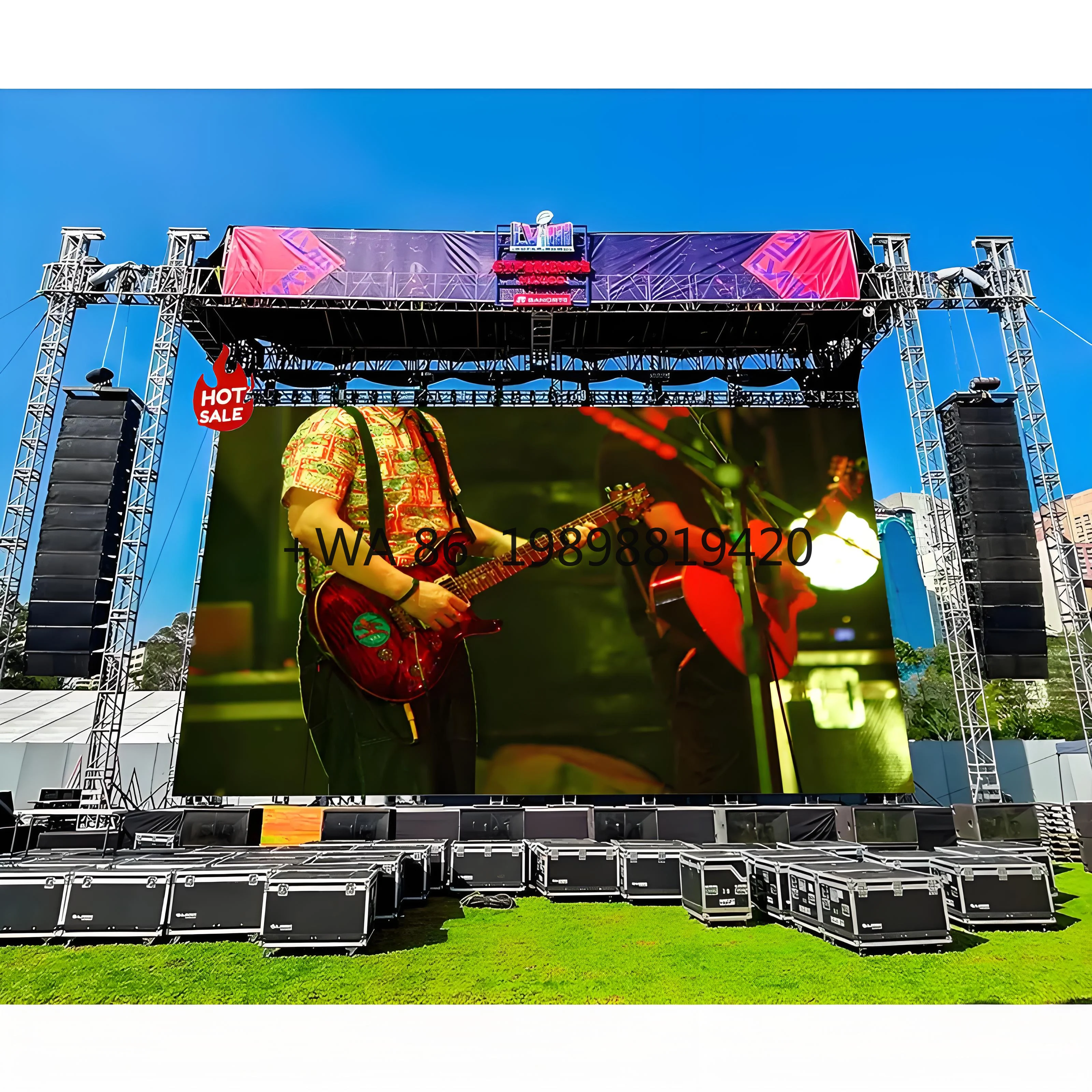 

Прокат Крытый Открытый Светодиодный Экран Гигантский Сценический Фон Светодиодная Видео Стена Бесшовные