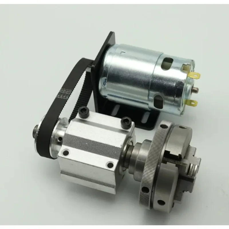 Multifunctional 895 Motor Rotary Lathe Woodworking Spindle Bracelet 80 65 Chuck 50 Three Claws 65 Four Claws