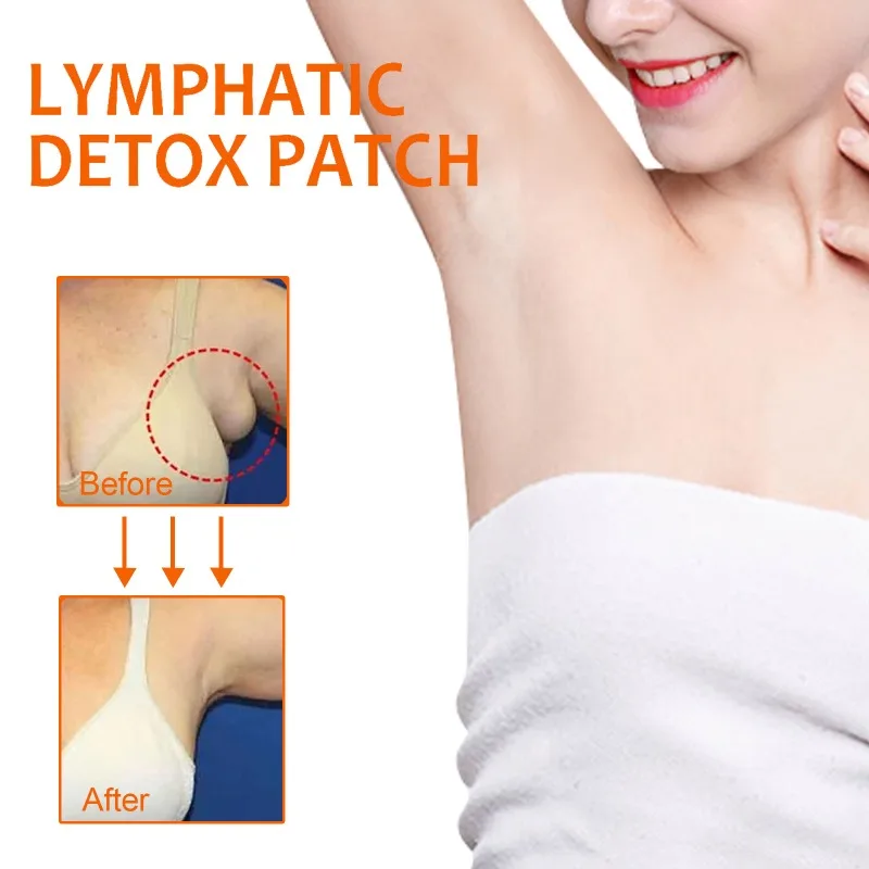 Lymphatic body care patch Detox Massage relieve swelling discomfort Neck armpit auxiliary breast Lymph Nodes repair sticker