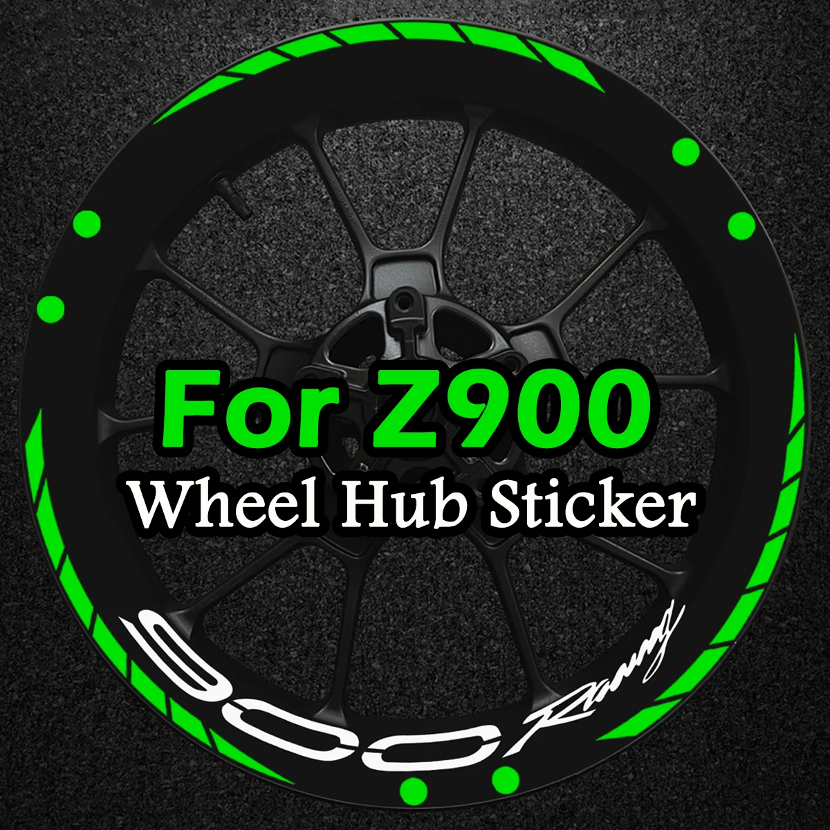 

Наклейки на колесные диски для мотоцикла Z900 (17 дюймов), светоотражающие, декоративные, виниловые, для внутреннего кольца, комплект аксессуаров