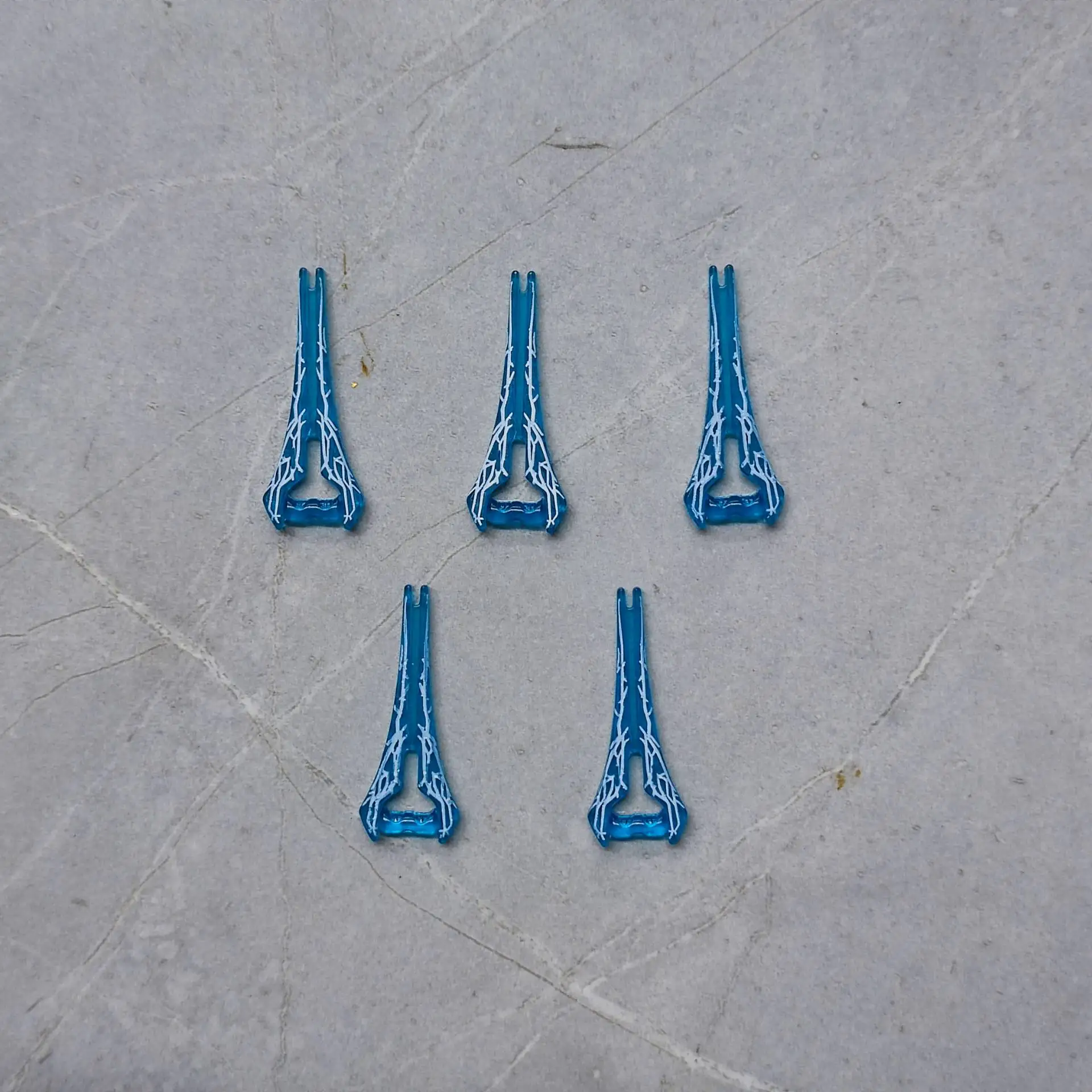 Lotto di Mega Armi Spada a lama leggera per figura Mini Bloks