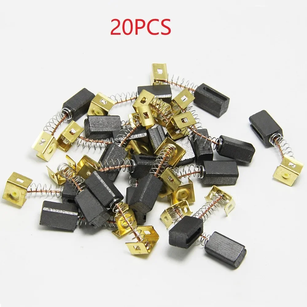 Spazzole di carbone 20pc 596071-00 per smerigliatrici angolari CD105,CD110,CD115,KG900,KG915,KG725,AST6,AST6XC,AST15,FG005