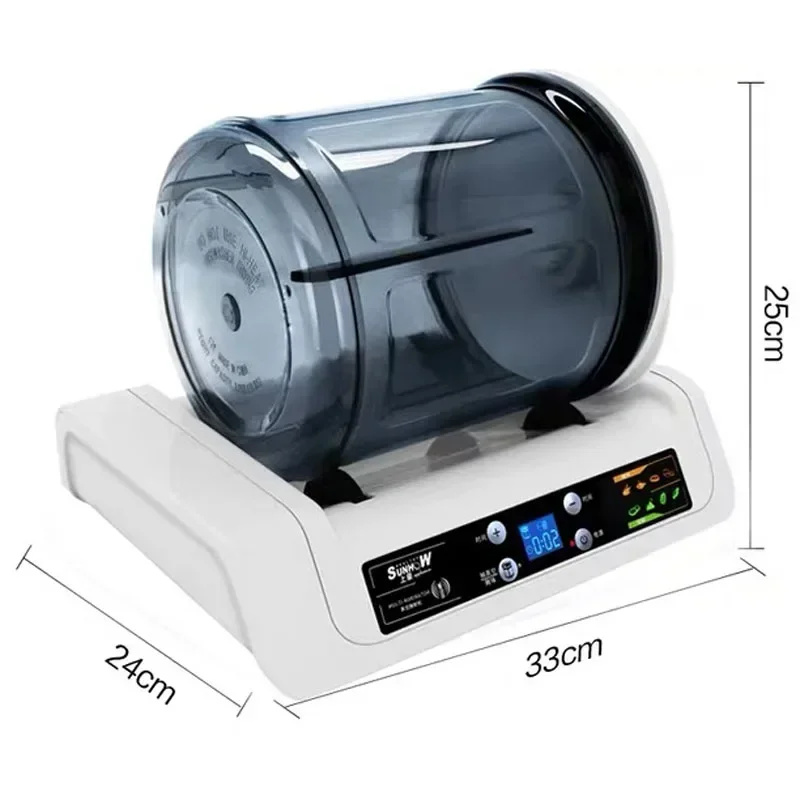 

7L Household Automatic Electric Vacuum Food Marinator Tumbling Machine LCD Inteliigent Hamburger Pickling For Shop.