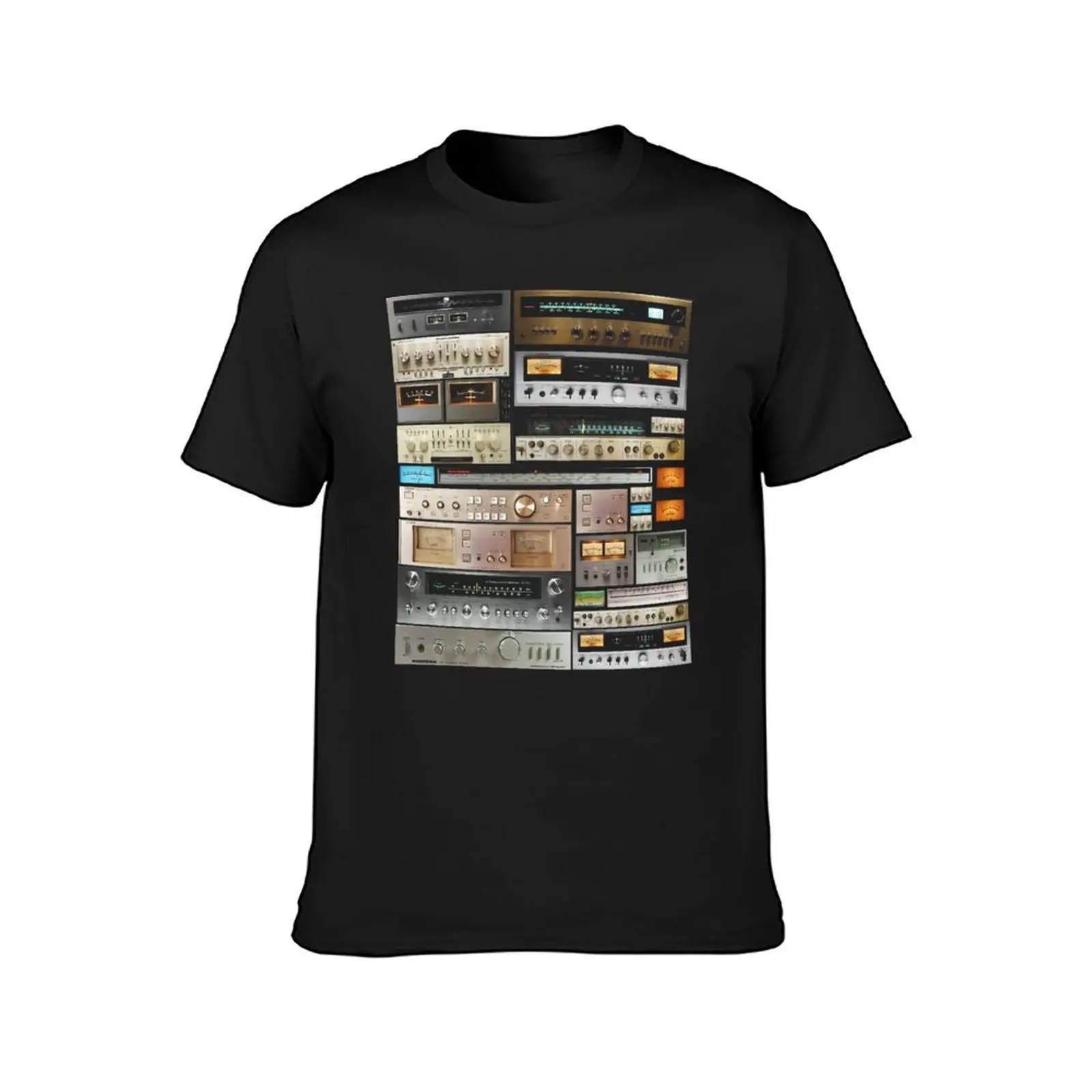 Amplifiers Mix T-Shirt customizeds summer top t shirts men