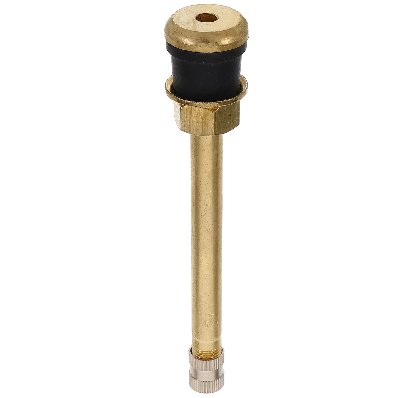 

Pure Copper Valve Nozzle Air Tire Car Heavy Duty Stems Check Straight