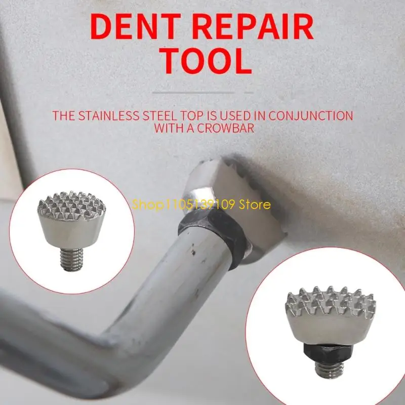 Outil débosselage voiture, 2 pièces, réparation bosses en tôle, aplatissement tête marteau, outil