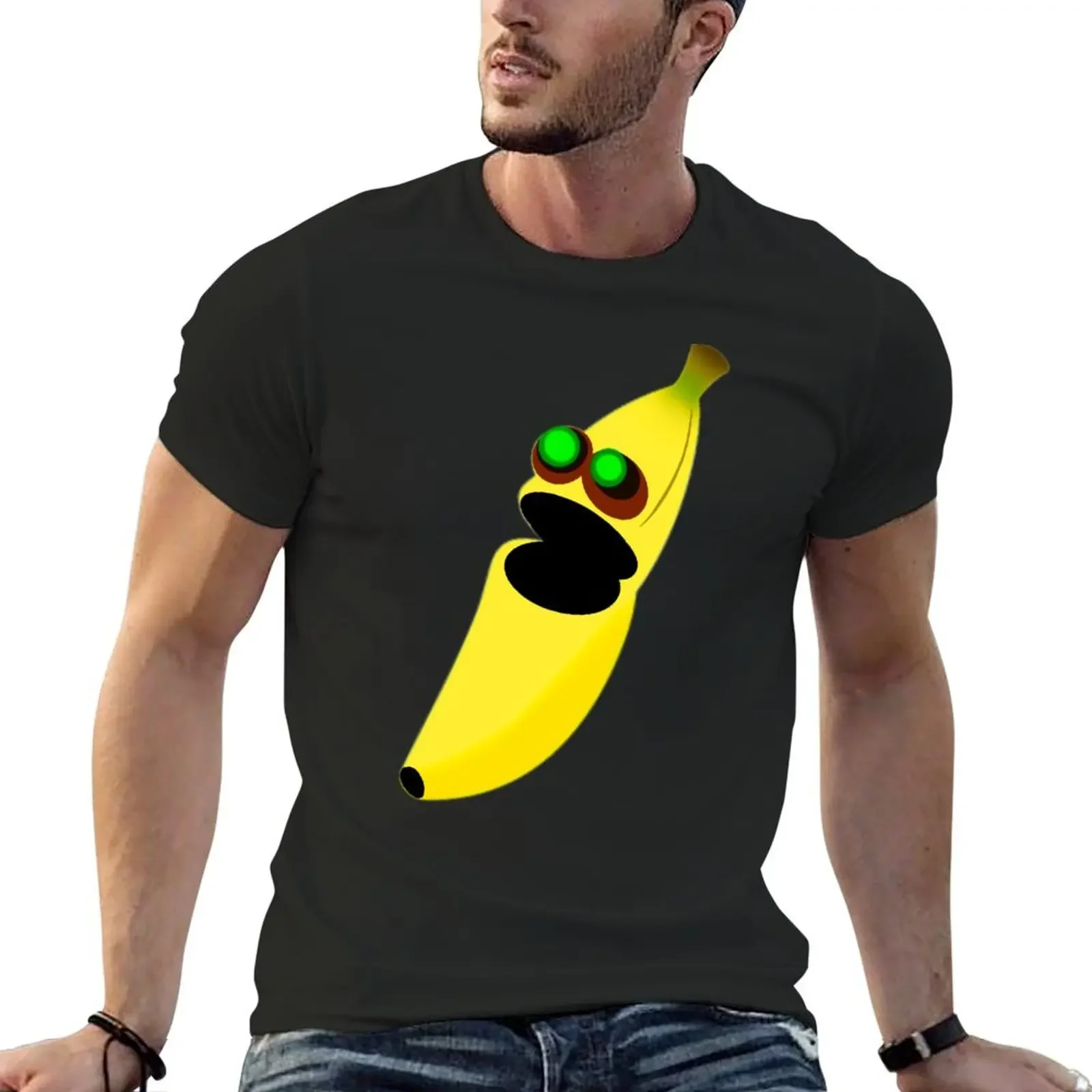 

Banana Eats T-Shirt animal prinfor boys graphic t shirts shirts graphic tee heavyweights mens graphic t-shirts funny