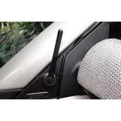 Decorazione dell'antenna Radio sostitutiva per lo Styling del carbonio per auto per Mercedes Smart 451 per due accessori per auto modifica esterna