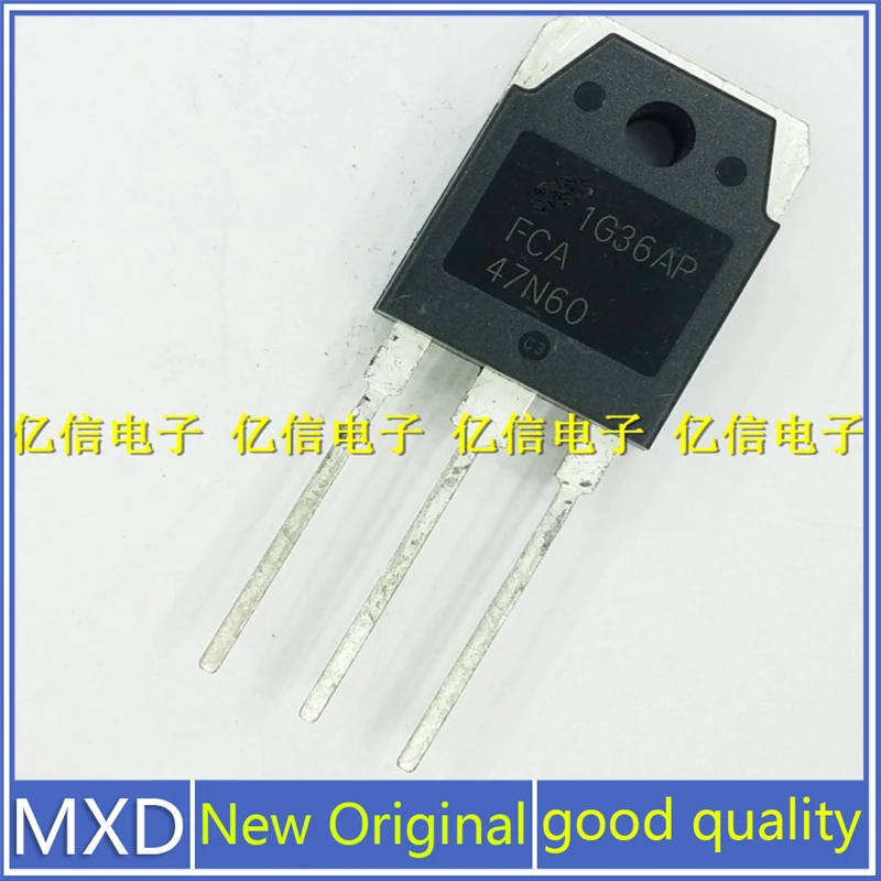 5Pcs/Lot New Original TO-3P For FCA47N60 47N60 47A600V MOS Field Effect Tube Switching Power Supply Good Quality In Stock