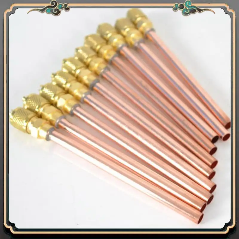 Haste da válvula de acesso haste da válvula cobre 1/4 Polegada sae 1/4 Polegada od 2.755 Polegada haste forte núcleo ac ar condicionado refrigeração