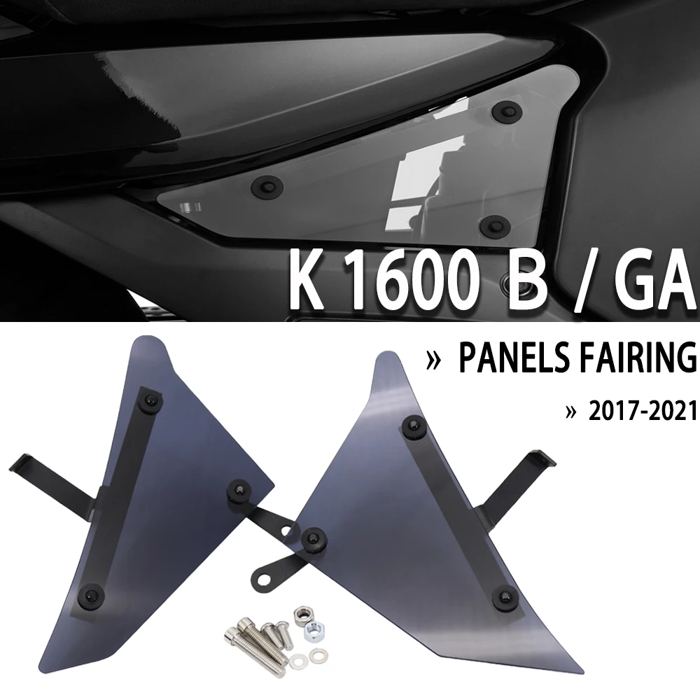 

New For BMW K 1600 B K1600B K1600GA K 1600 Grand America Side Panels Cover Fairing Cowl Plastic Plates Tank Trim 2017 - 2021