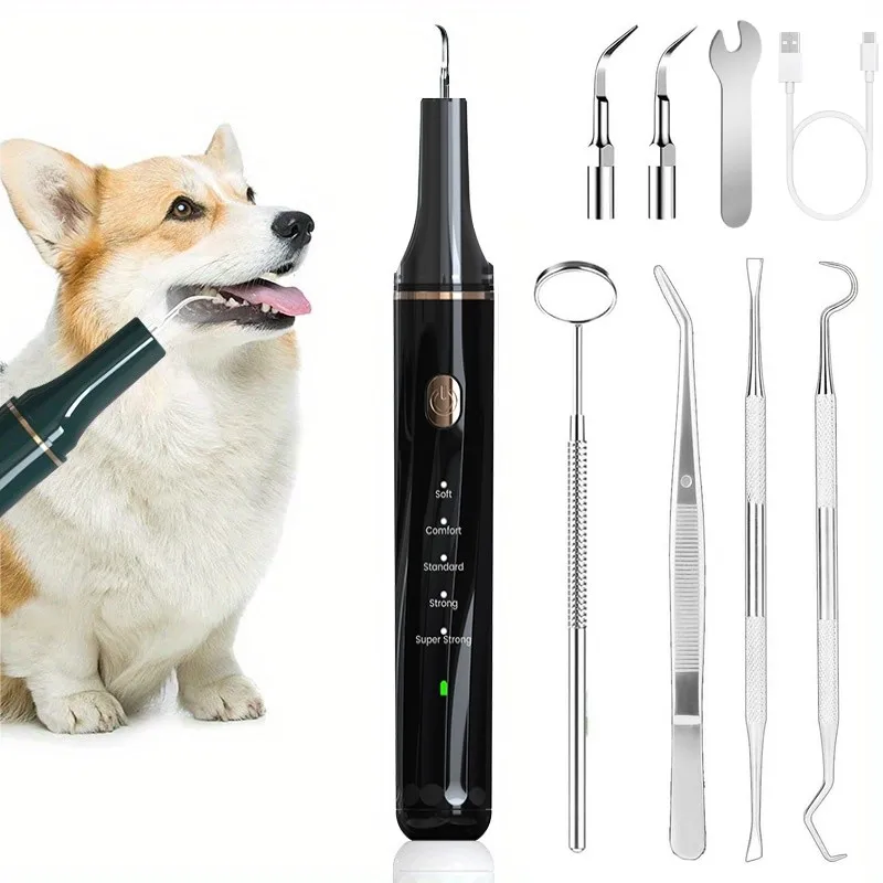Limpiador dental ultrasónico para perros y gatos, elimina sarro - imagen 3