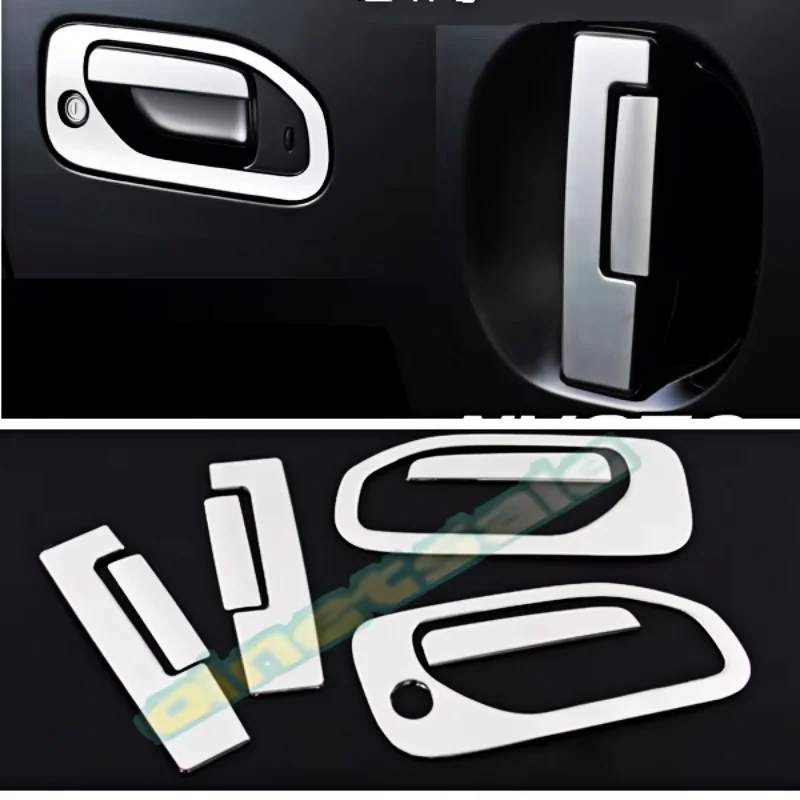 

SUS304 Stainless Steel Door Handle Garnish Trim Car Styling Cover Accessories For Nissan CARAVAN NV350 E26 2012 - 2017