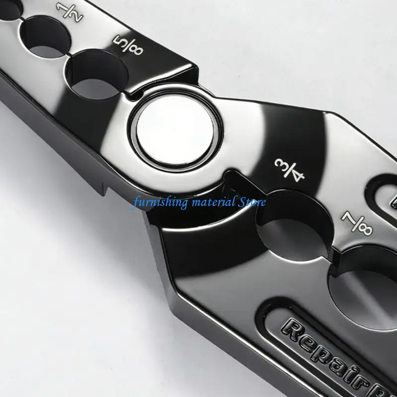Y5GD Light weight Tube Fixing Tool with Ergonomic Handle Tube Repairing Round Pliers