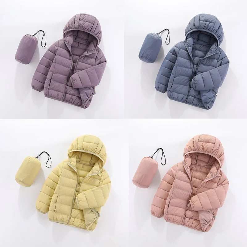 Children's cotton clothes light cotton-padded clothes small children large children's coat Baby cotton-padded jacket