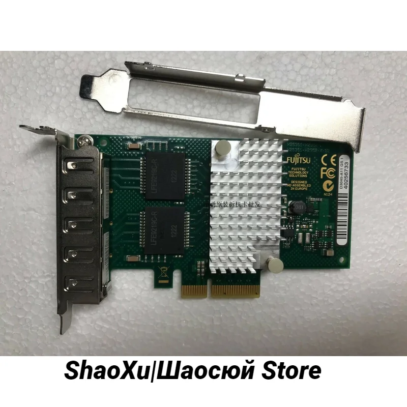 

FUJITSU D3045-A11 GS1 PCIe QUAD PORT СЕТЕВОЙ АДАПТЕР ГИГАБИТ = I350-T4