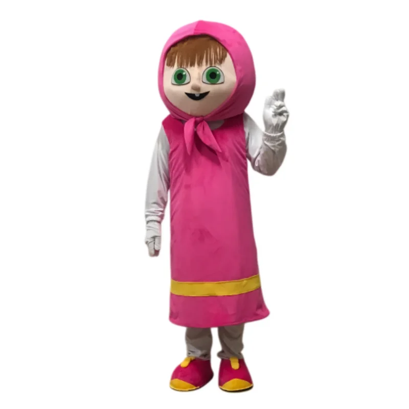 

Martha and Her Bear Mascot Costume Mascot Costume Cartoon Character Fancy Dress Halloween Suit