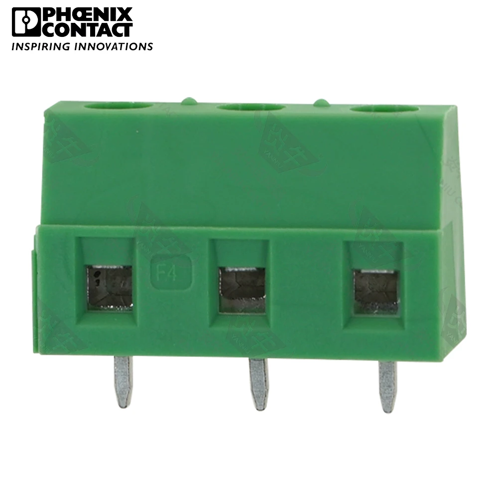 

1Pcs 7.62mm Original Genuine Phoenix Contact Connector PCB Screw Terminal Block 3 Pin GMKDS 1.5 7.62 1717732 17.5A 630V