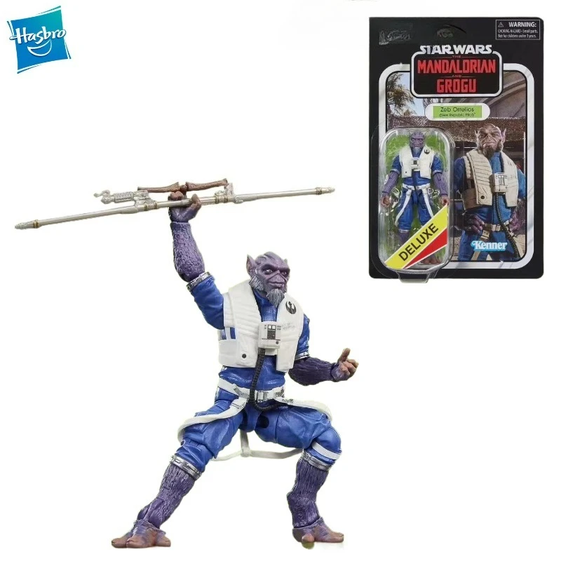 【pre-vendita-agosto-2026】nuova-action-figure-originale-hasbro-star-wars-the-mandalorian-e-grogu-zeb-orrelios-pilota-della-nuova-repubblica