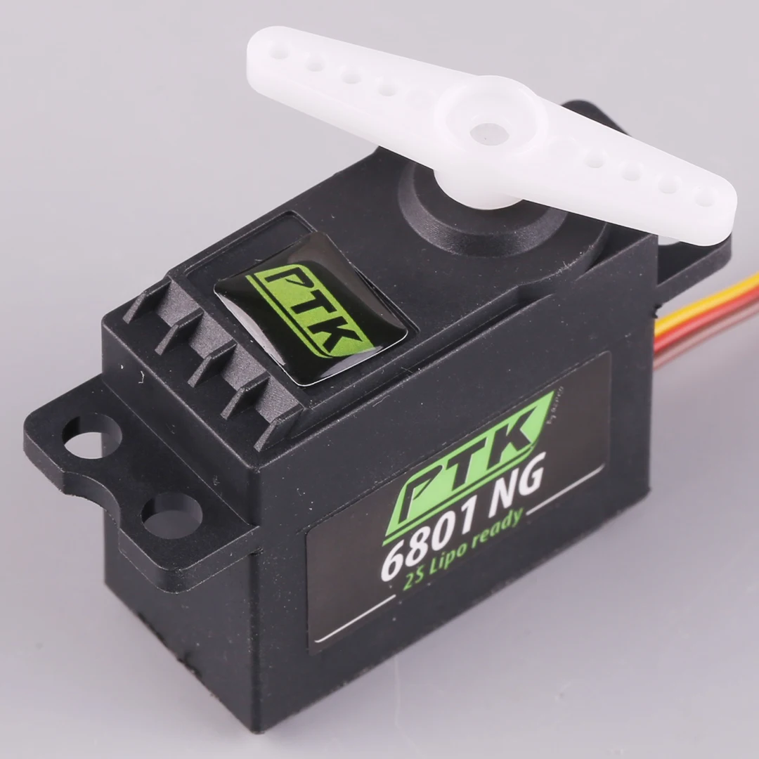 PTK 6801 NG Atacado modelo servo de simulação digital de engrenagem de direção, modelo de navio, planador, asa fixa, motor de direção robô